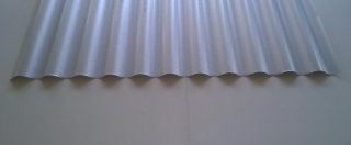 Corrugated roof sheets